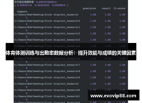 体育体测训练与出勤率数据分析：提升效能与成绩的关键因素