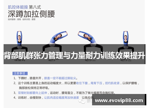 背部肌群张力管理与力量耐力训练效果提升